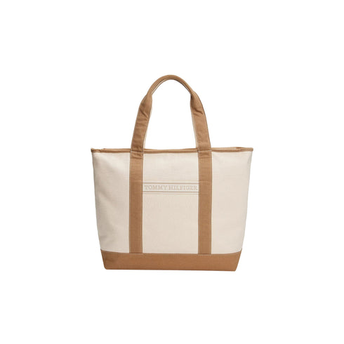Tommy Hilfiger Borsa a spalla Borsa Donna TH Summer Canvas Tote UNI P25 - TOMMY HILFIGERAW0AW17421 - RBC - UNI - Francavilla Moda